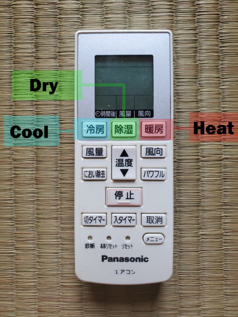 Cách sử dụng điều khiển điều hòa nội địa Nhật