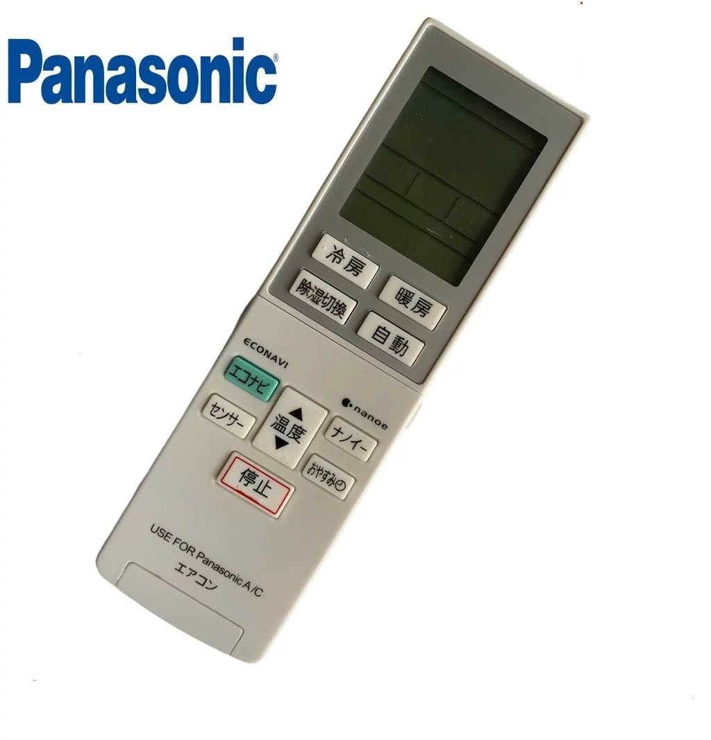 Các nút chức năng chính của điều hòa nội địa Panasonic.